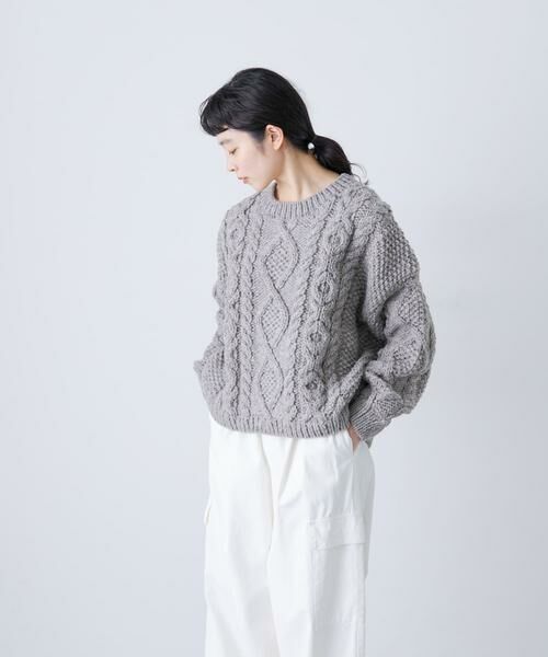 かぐれ / かぐれ ニット・セーター | ペルーアランプルオーバーニット | 詳細16