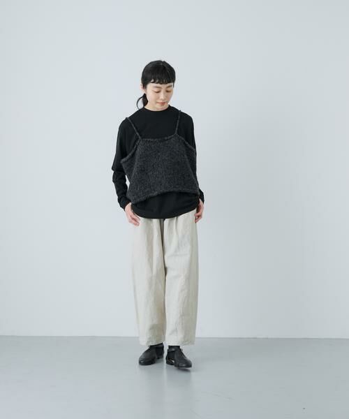 かぐれ / かぐれ ニット・セーター | アルパカウールブークレニットキャミソール | 詳細5