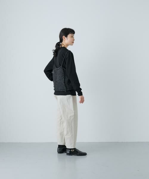 かぐれ / かぐれ ニット・セーター | アルパカウールブークレニットキャミソール | 詳細6