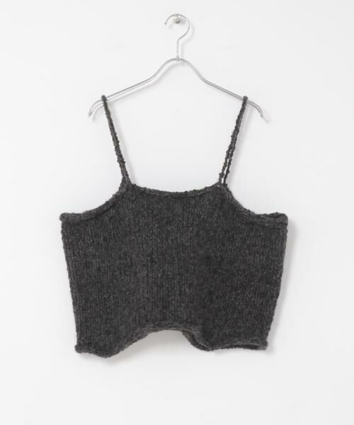 かぐれ / かぐれ ニット・セーター | アルパカウールブークレニットキャミソール | 詳細7