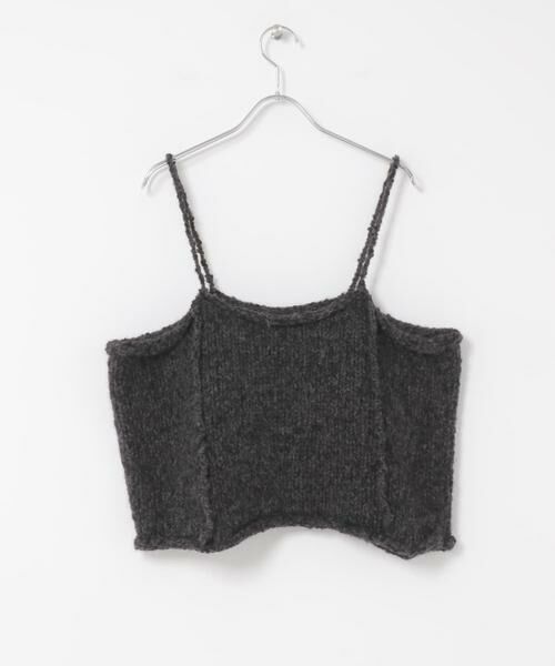 かぐれ / かぐれ ニット・セーター | アルパカウールブークレニットキャミソール | 詳細8