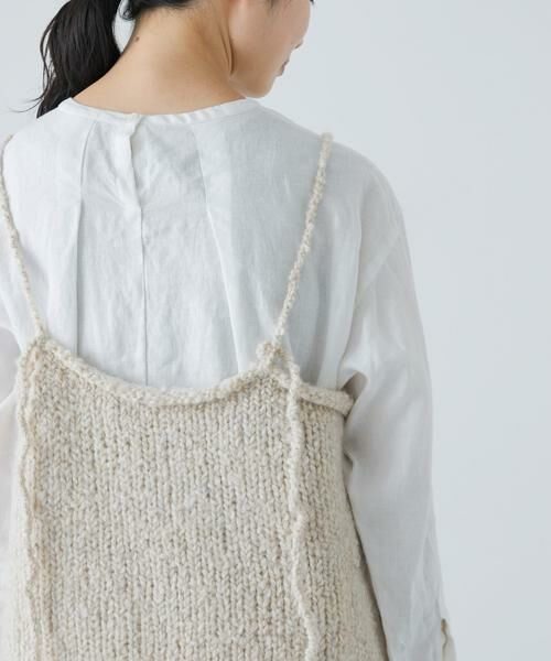 かぐれ / かぐれ ニット・セーター | アルパカウールブークレニットキャミソール | 詳細22