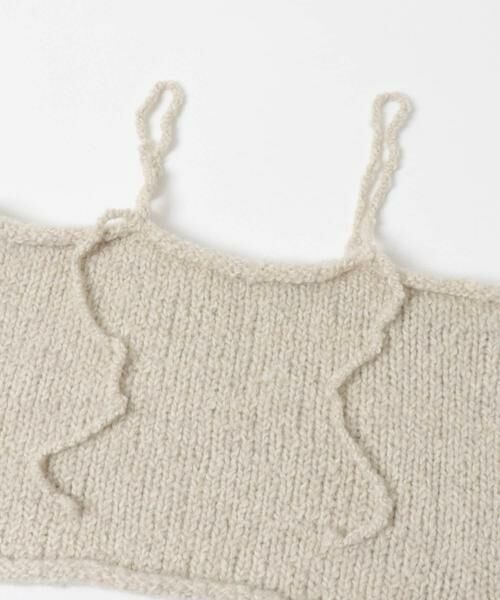 かぐれ / かぐれ ニット・セーター | アルパカウールブークレニットキャミソール | 詳細24