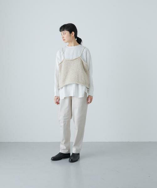 かぐれ / かぐれ ニット・セーター | アルパカウールブークレニットキャミソール | 詳細15