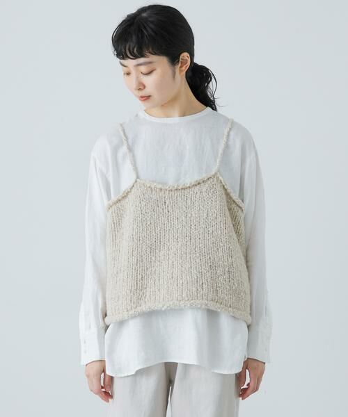 かぐれ / かぐれ ニット・セーター | アルパカウールブークレニットキャミソール | 詳細17