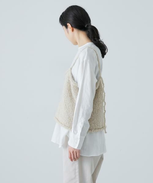 かぐれ / かぐれ ニット・セーター | アルパカウールブークレニットキャミソール | 詳細18