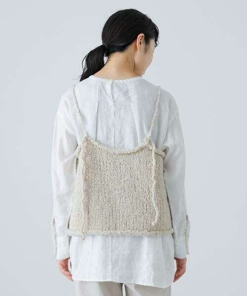 かぐれ / かぐれ ニット・セーター | アルパカウールブークレニットキャミソール | 詳細19