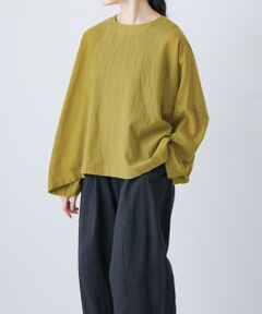 かぐれ / かぐれ シャツ・ブラウス | ウールガーゼワイドプルオーバー