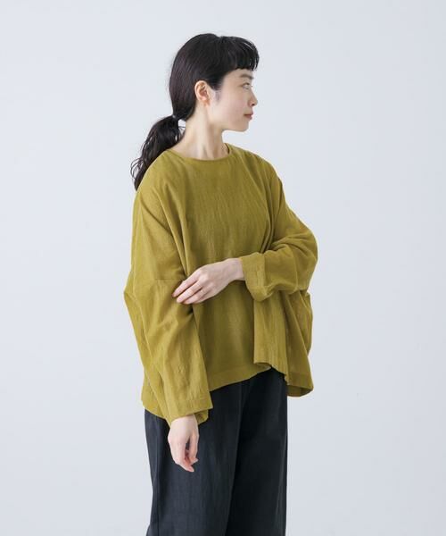 かぐれ / かぐれ シャツ・ブラウス | ウールガーゼワイドプルオーバー | 詳細1