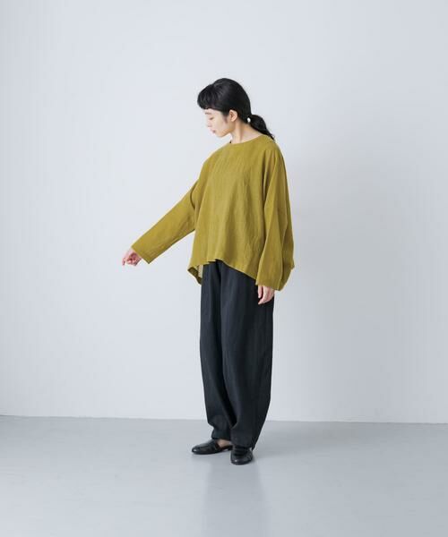かぐれ / かぐれ シャツ・ブラウス | ウールガーゼワイドプルオーバー | 詳細2