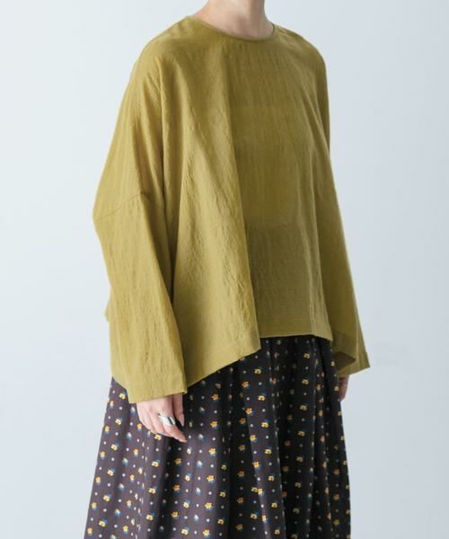 かぐれ / かぐれ シャツ・ブラウス | ウールガーゼワイドプルオーバー | 詳細4