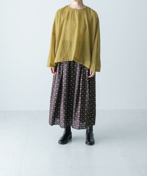 かぐれ / かぐれ シャツ・ブラウス | ウールガーゼワイドプルオーバー | 詳細6