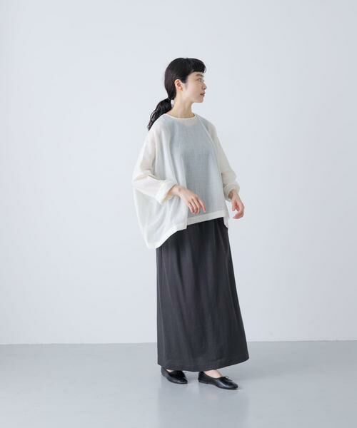 かぐれ / かぐれ シャツ・ブラウス | ウールガーゼワイドプルオーバー | 詳細16