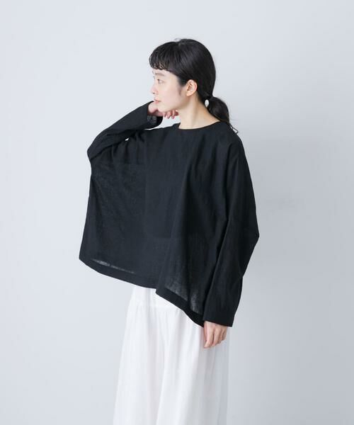 かぐれ / かぐれ シャツ・ブラウス | ウールガーゼワイドプルオーバー | 詳細22