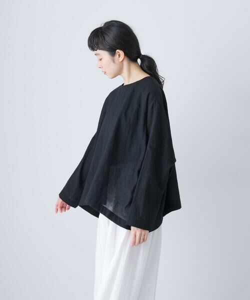 かぐれ / かぐれ シャツ・ブラウス | ウールガーゼワイドプルオーバー | 詳細23