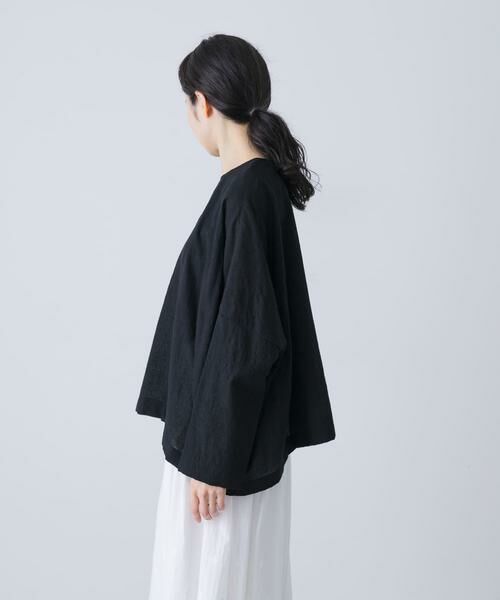 かぐれ / かぐれ シャツ・ブラウス | ウールガーゼワイドプルオーバー | 詳細29