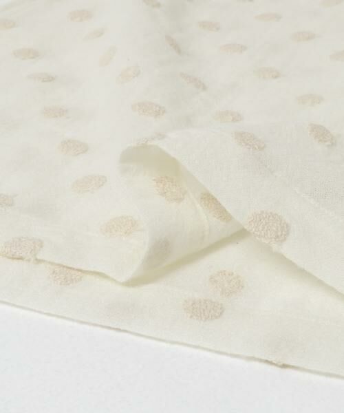 かぐれ / かぐれ ベスト | ドット刺繍ウールガーゼビブ | 詳細10