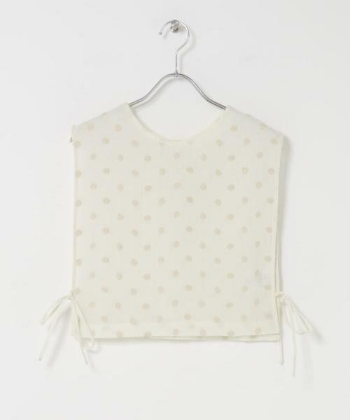 かぐれ / かぐれ ベスト | ドット刺繍ウールガーゼビブ | 詳細7