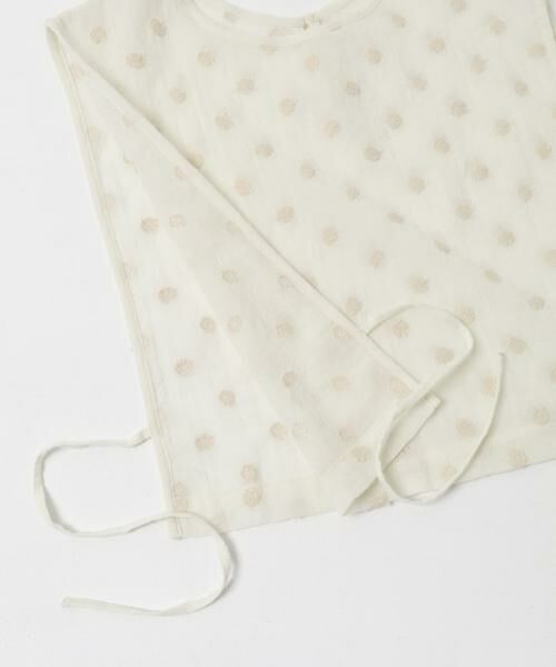 かぐれ / かぐれ ベスト | ドット刺繍ウールガーゼビブ | 詳細8