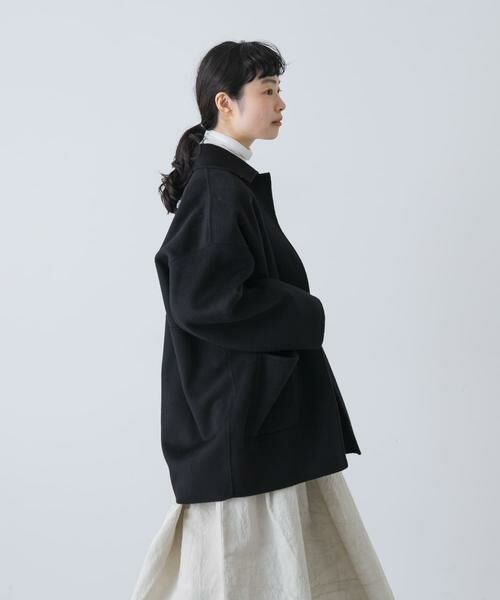 かぐれ / かぐれ その他アウター | ウールステンカラーショートコート | 詳細1