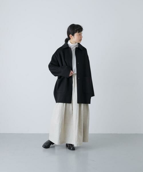 かぐれ / かぐれ その他アウター | ウールステンカラーショートコート | 詳細3