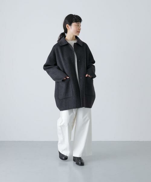 かぐれ / かぐれ その他アウター | ウールステンカラーショートコート | 詳細16