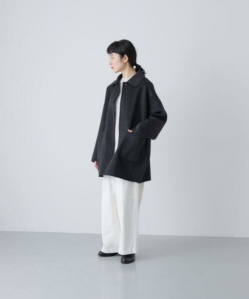 かぐれ / かぐれ その他アウター | ウールステンカラーショートコート | 詳細17