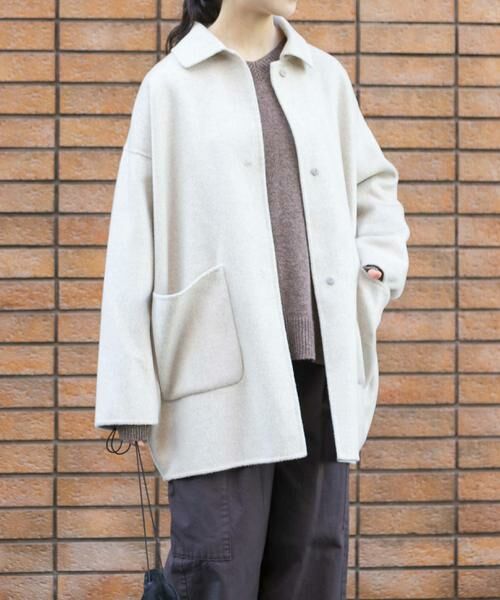 かぐれ / かぐれ その他アウター | ウールステンカラーショートコート | 詳細21