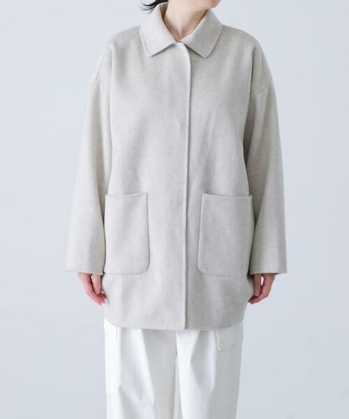 かぐれ / かぐれ その他アウター | ウールステンカラーショートコート | 詳細27