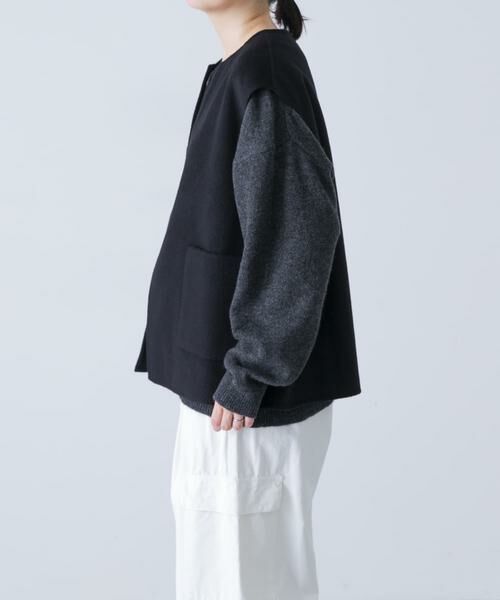 かぐれ / かぐれ その他アウター | ウールリバーベスト | 詳細1