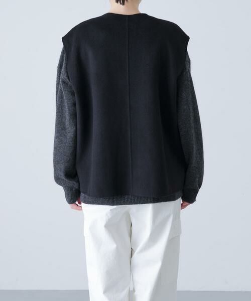 かぐれ / かぐれ その他アウター | ウールリバーベスト | 詳細9