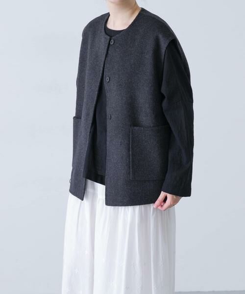 かぐれ / かぐれ その他アウター | ウールリバーベスト | 詳細18