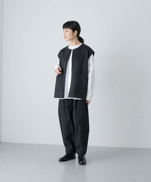 かぐれ / かぐれ その他アウター | ウールリバーベスト | 詳細24