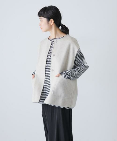 かぐれ / かぐれ その他アウター | ウールリバーベスト | 詳細29