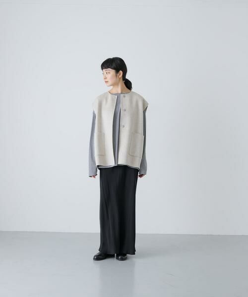 かぐれ / かぐれ その他アウター | ウールリバーベスト | 詳細30