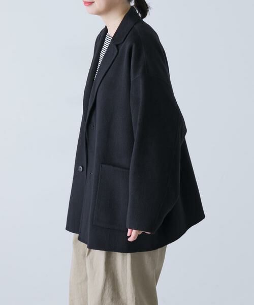 かぐれ / かぐれ その他アウター | ウールテーラードショートコート | 詳細1