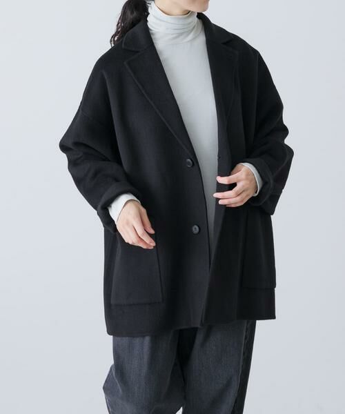 かぐれ / かぐれ その他アウター | ウールテーラードショートコート | 詳細6