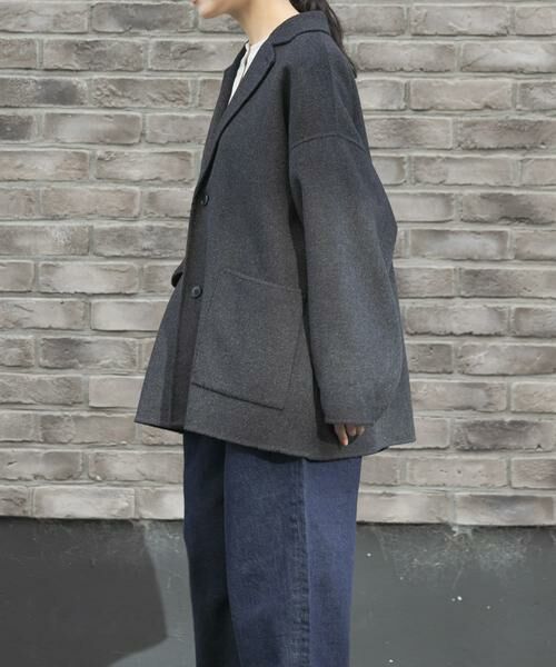 かぐれ / かぐれ その他アウター | ウールテーラードショートコート | 詳細14