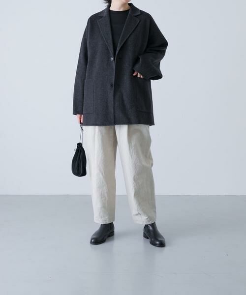 かぐれ / かぐれ その他アウター | ウールテーラードショートコート | 詳細19