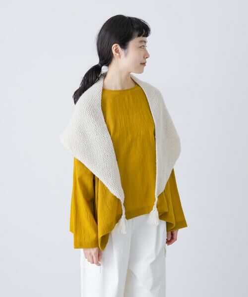 かぐれ / かぐれ マフラー・ショール・スヌード・ストール | ペルータッセルストール | 詳細5