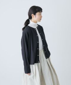 かぐれ / かぐれ カーディガン・ボレロ | コットンフライススナップカーディガン