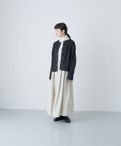 かぐれ / かぐれ カーディガン・ボレロ | コットンフライススナップカーディガン | 詳細4