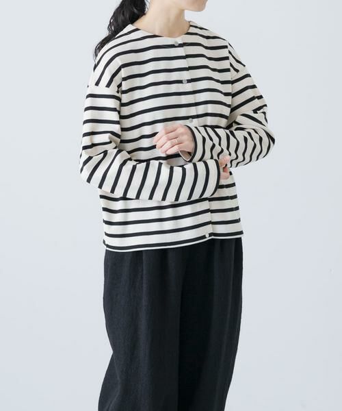 かぐれ / かぐれ カーディガン・ボレロ | コットンフライススナップカーディガン | 詳細9