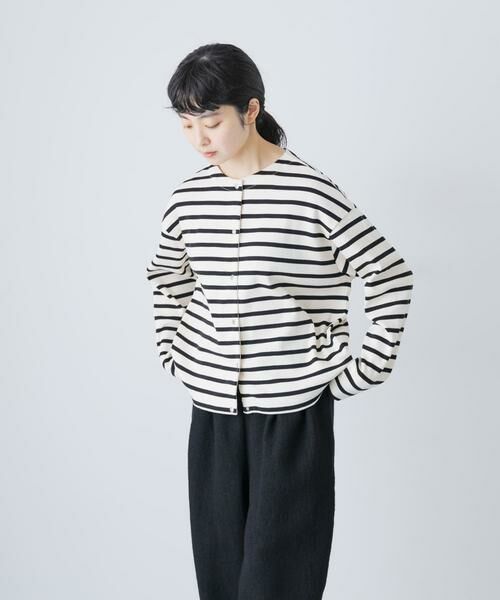 かぐれ / かぐれ カーディガン・ボレロ | コットンフライススナップカーディガン | 詳細10