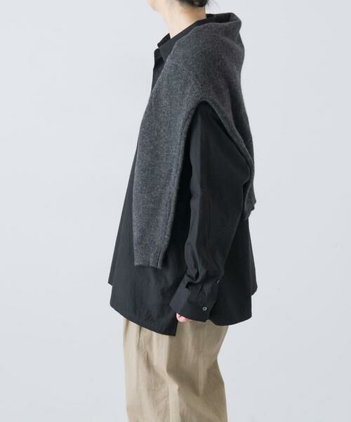 かぐれ / かぐれ シャツ・ブラウス | 『ユニセックス』コットンレギュラーカラーボックスシャツ | 詳細1