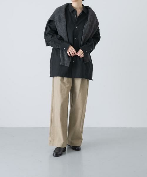 かぐれ / かぐれ シャツ・ブラウス | 『ユニセックス』コットンレギュラーカラーボックスシャツ | 詳細2