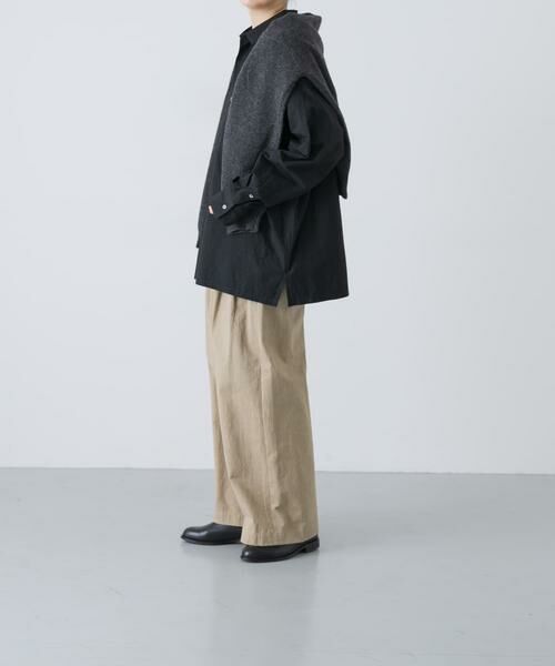 かぐれ / かぐれ シャツ・ブラウス | 『ユニセックス』コットンレギュラーカラーボックスシャツ | 詳細4