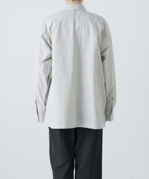 かぐれ / かぐれ シャツ・ブラウス | 『ユニセックス』コットンレギュラーカラーボックスシャツ | 詳細15