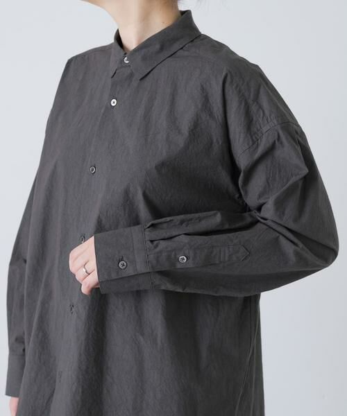 かぐれ / かぐれ シャツ・ブラウス | 『ユニセックス』コットンレギュラーカラーボックスシャツ | 詳細27