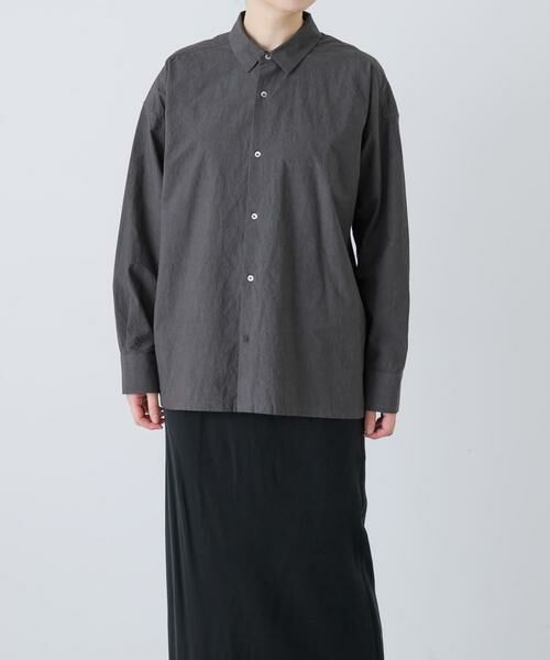 かぐれ / かぐれ シャツ・ブラウス | 『ユニセックス』コットンレギュラーカラーボックスシャツ | 詳細21